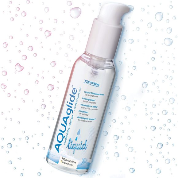 AQUAglide Liquid Lubricant 125ml - Water-based & Skin-friendly
