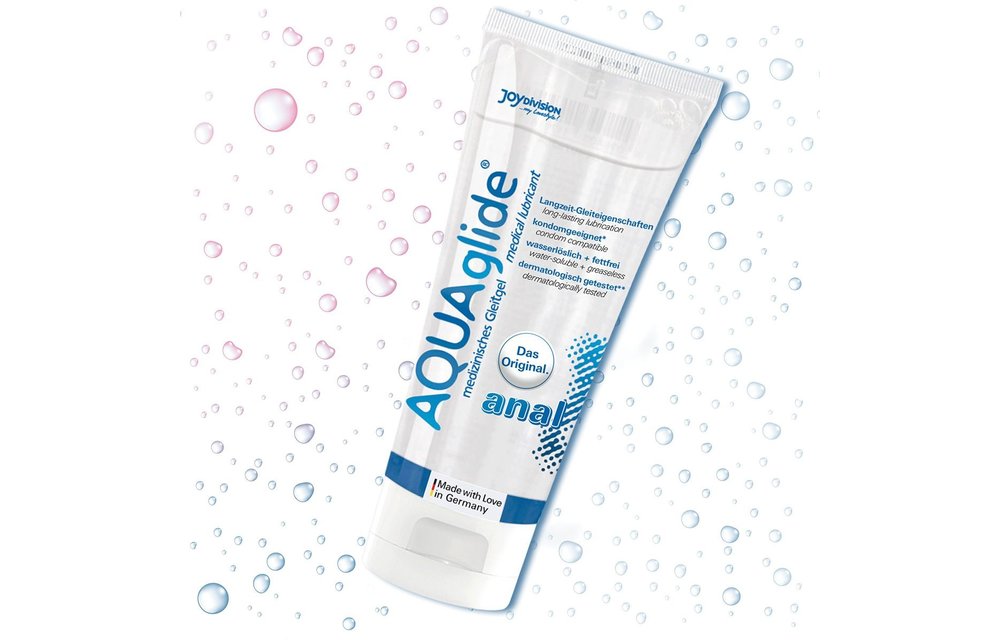 AQUAglide Anal Lubricant 100ml – Velvety soft & Long-lasting