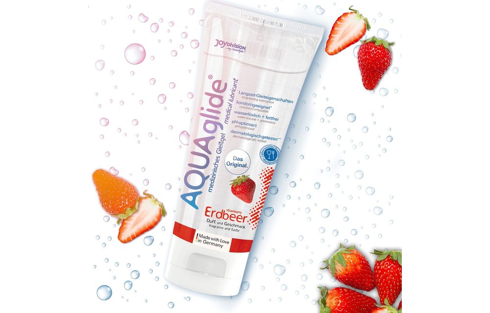 BIOglide Aardbei Glijmiddel - 100ml