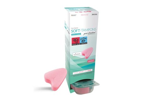 Soft-Tampons Mini 10-Pack – Stringloze Vrijheid & Comfort