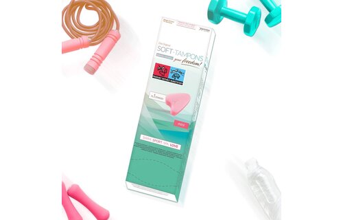 Soft-Tampons Mini 10-Pack – Stringloze Vrijheid & Comfort