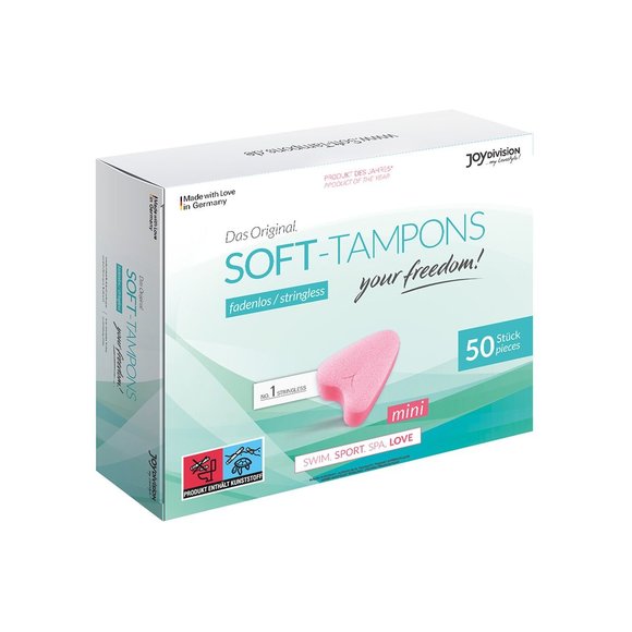 Soft-Tampons Mini 50-Pack – Thong-free Freedom & Safety