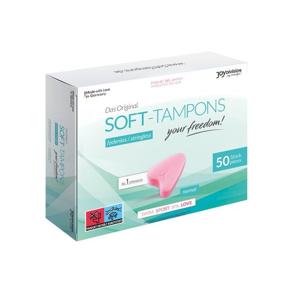 Soft-Tampons Normal 50-Pack – Ultimate thong-free freedom