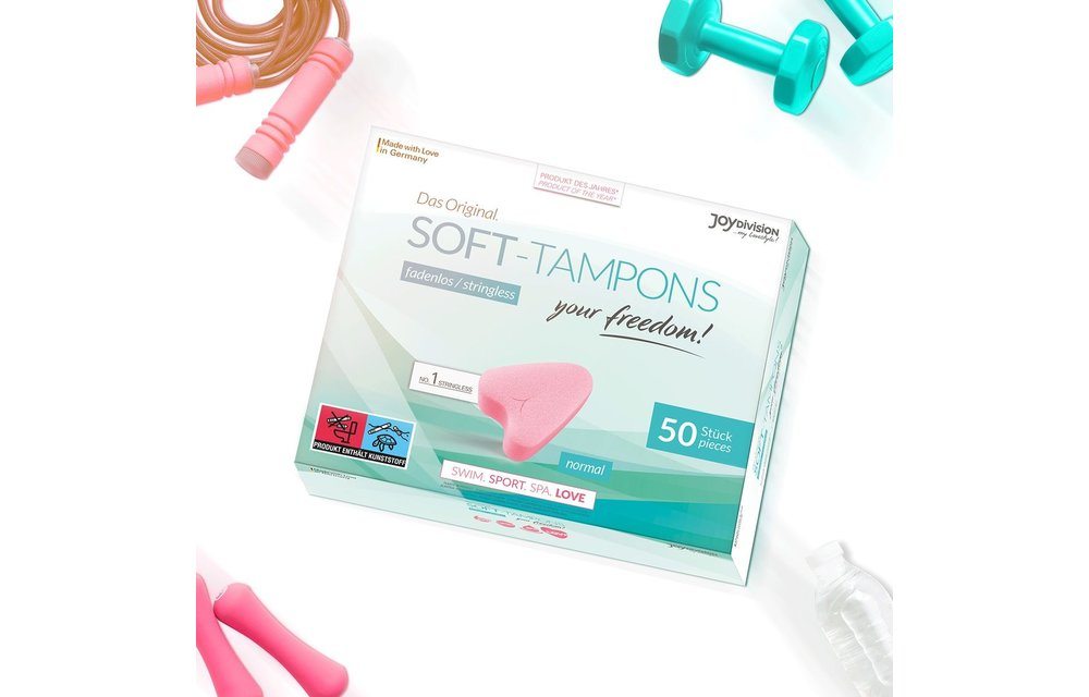 Soft-Tampons Normal 50er-Pack – Ultimative Freiheit ohne String