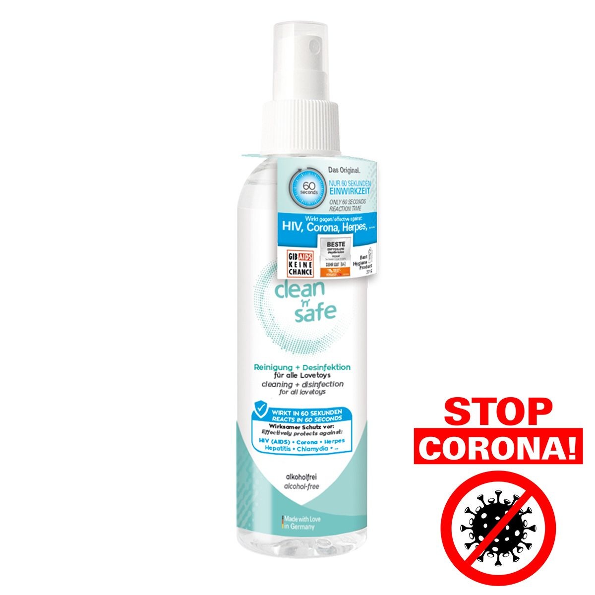 Clean N Safe 100ml - Safe & Effective against Bacteria