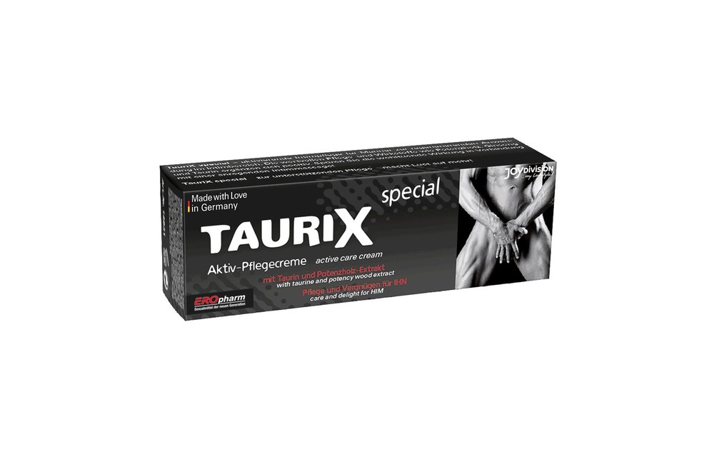 TauriX Extra Strong Creme 40 ml – Stimuliert eine kräftige Erektion
