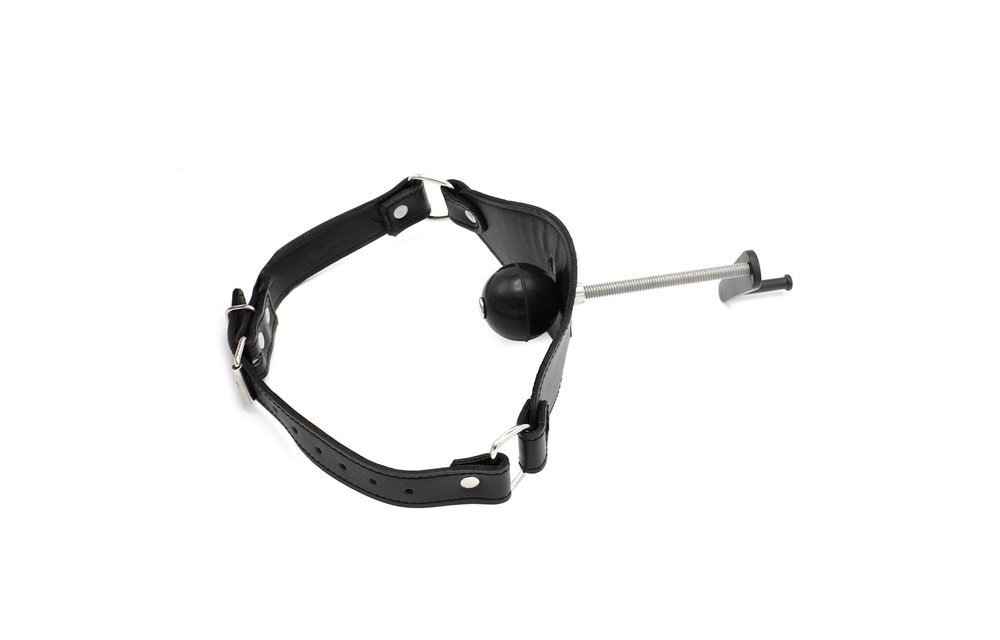Deep Throat Screwed Ball Gag | Comfortable & Adjustable BDSM