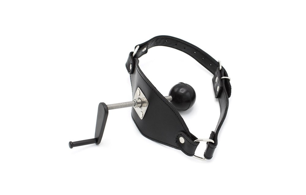 Deep Throat Screwed Ball Gag | Bequem & verstellbar BDSM