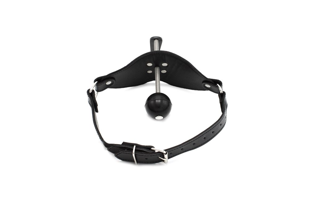 Deep Throat Screwed Ball Gag | Comfortable & Adjustable BDSM