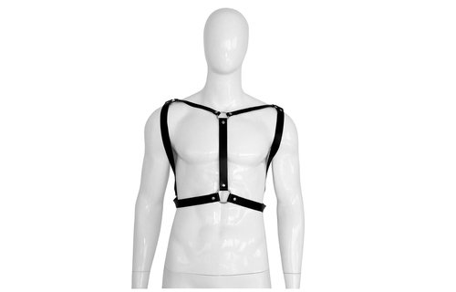 Men's Leather Harness S/M & L/XL | Durable BDSM Accessory