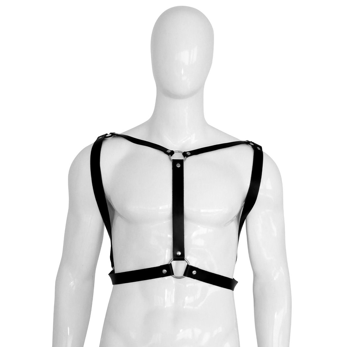 Herren-Lederharnisch S/M & L/XL | Langlebiges BDSM-Accessoire