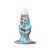Dildo Monstar 18 cm Gekleurd & Glow in the Dark Silicone