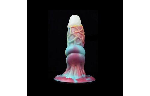 Dildo Monstar 18 cm Farbig & Glow in the Dark Silikon