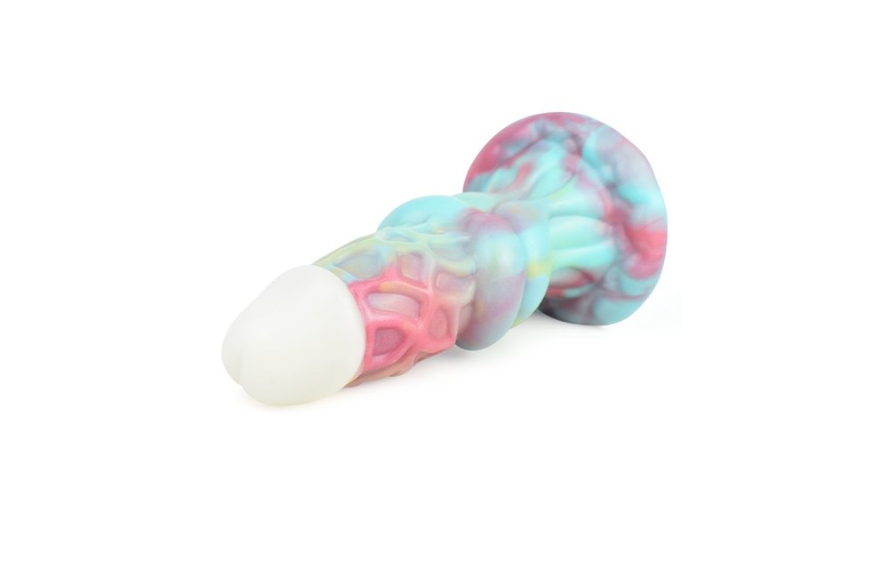 Monstar 18 cm Coloured & Glow in the Dark Silicone Dildo