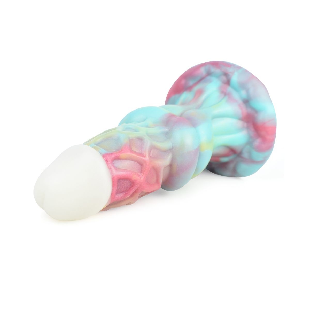 Monstar 18 cm Coloured & Glow in the Dark Silicone Dildo