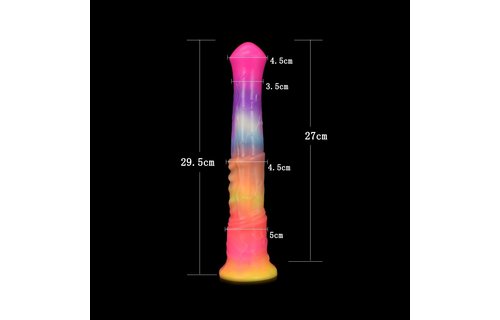 Dildo Monstar Fluorescent Glow In The Dark