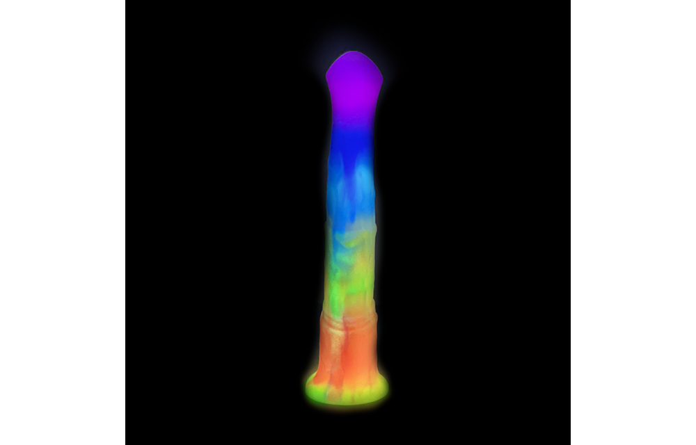 Dildo Monstar Fluorescerend 29,5 cm | Glow in the Dark Sextoy