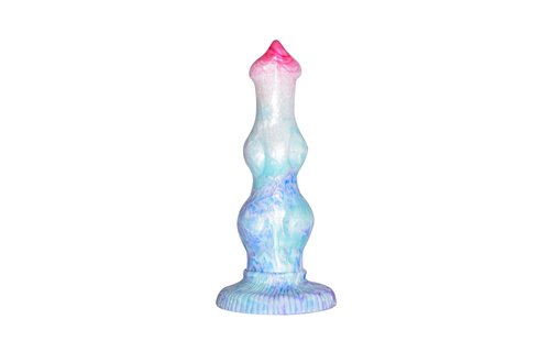 Dildo Monstar 4-farbiges Einhorn 26 cm | Kiotos Silikon