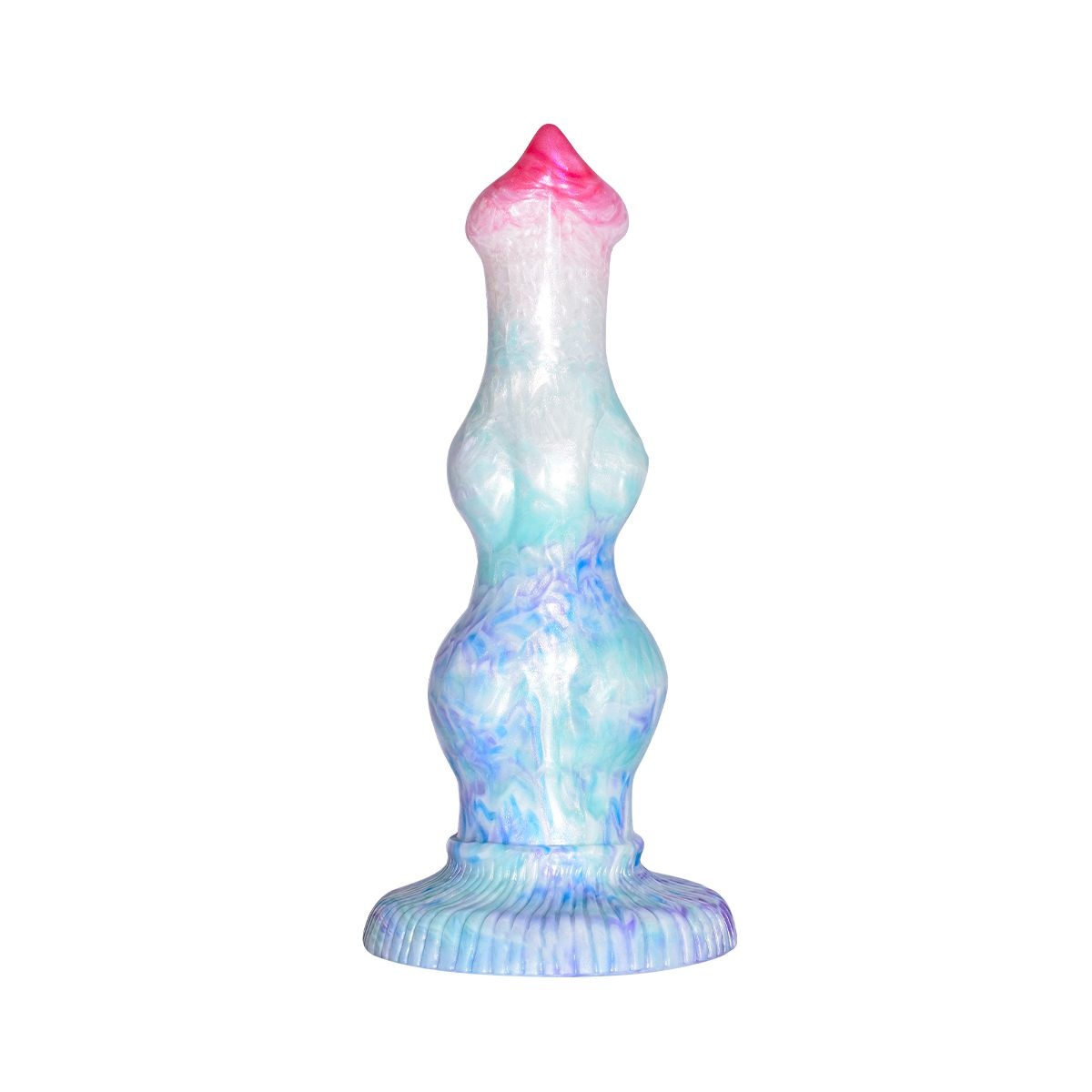 Dildo Monstar 4-Kleurige Eenhoorn 26 cm | Kiotos Silicone