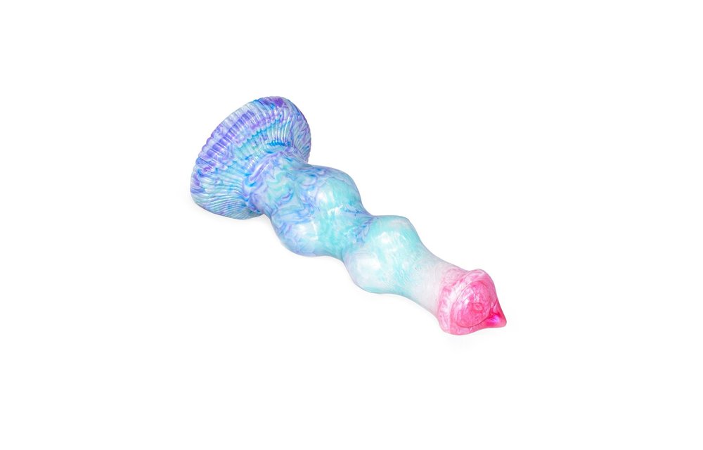 Dildo Monstar 4-farbiges Einhorn 26 cm | Kiotos Silikon