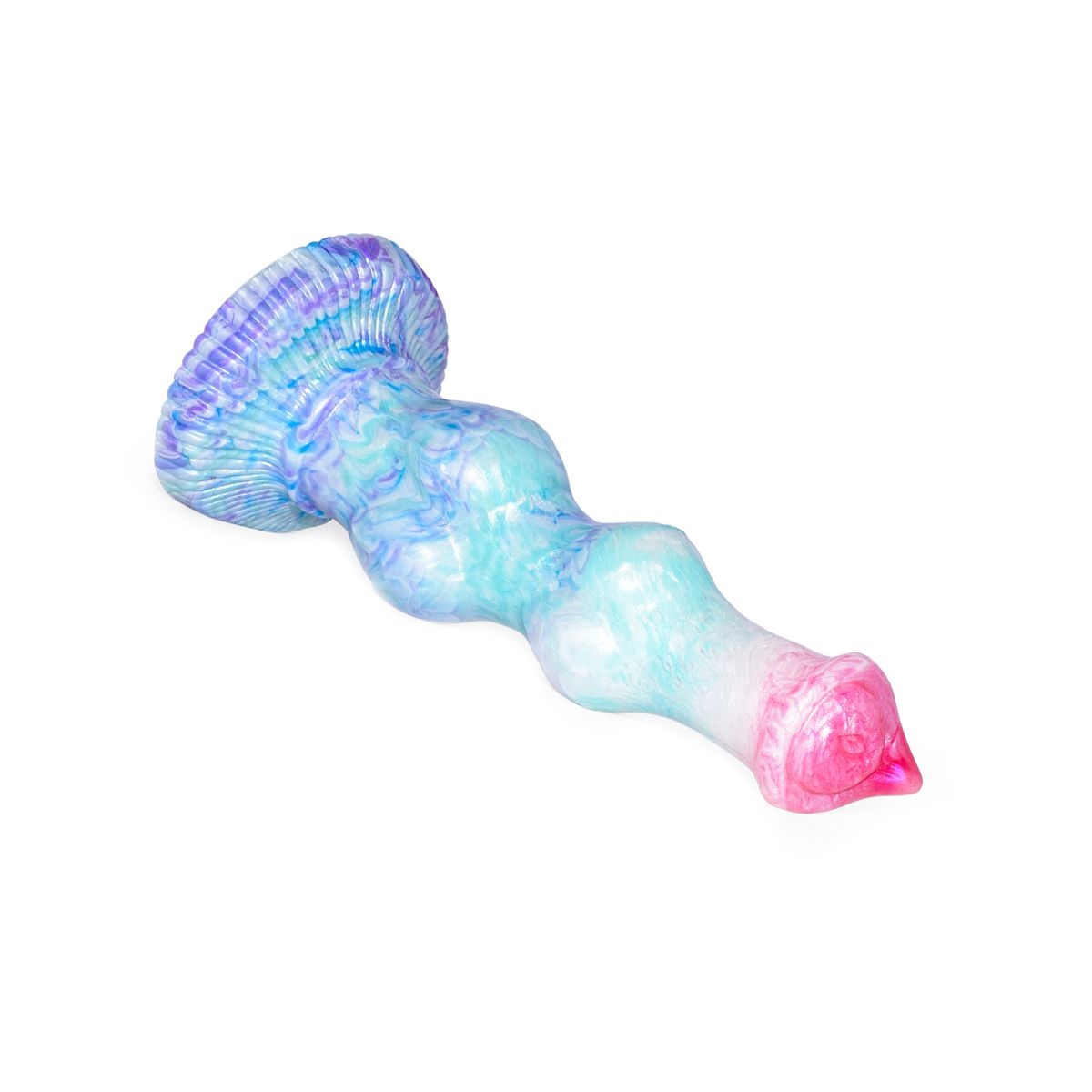Dildo Monstar 4-farbiges Einhorn 26 cm | Kiotos Silikon