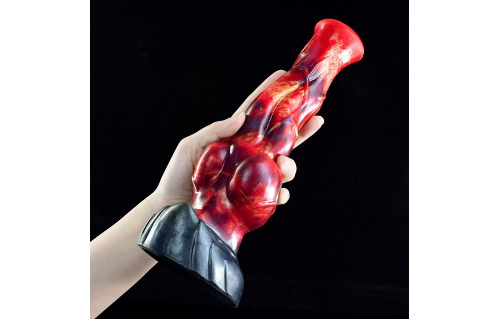 Monstar Three-Colour Dildo 24.3 cm – Monstrous Animal Cock