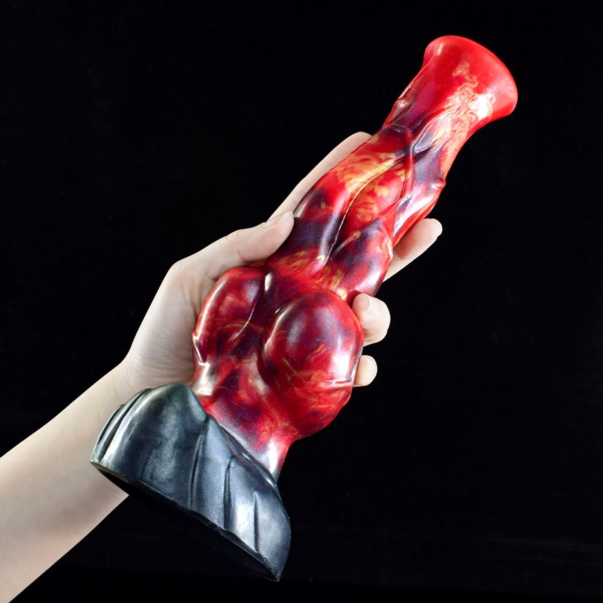 Dildo Monstar Dreifarbig 24,3 cm – Monsterhafter Tierdildo