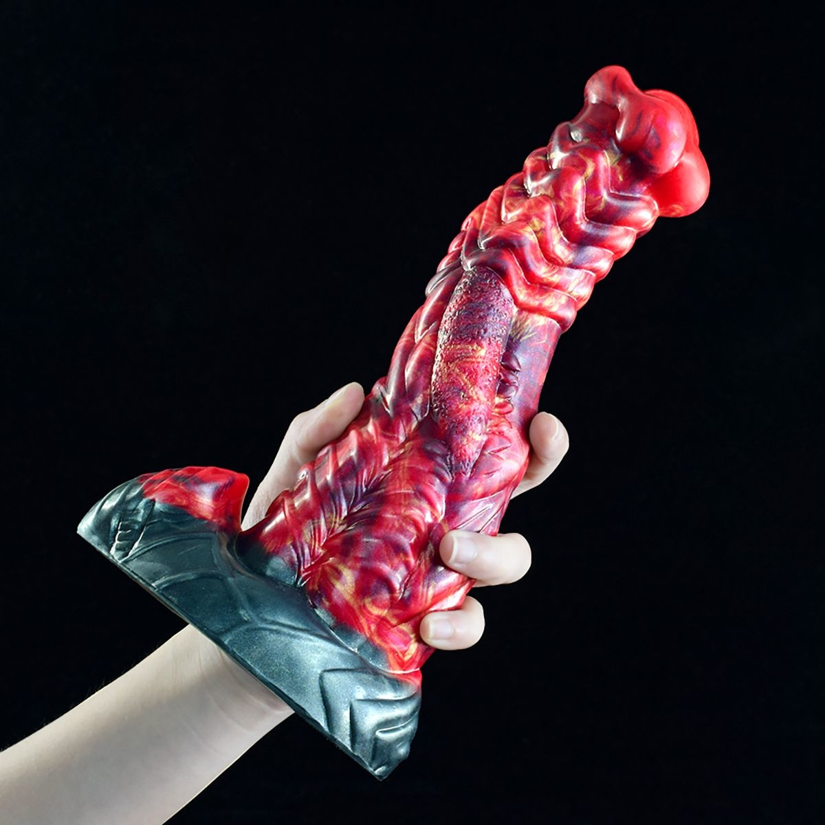 Dildo Monstar Driekleurig 23,6 cm – Monster Cock Kiotos