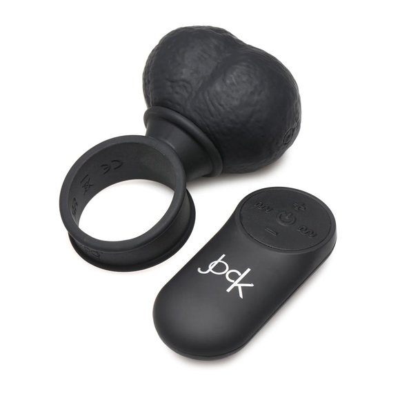 Cock Ring with Vibrating Balls | 4 Speeds & Remote Control