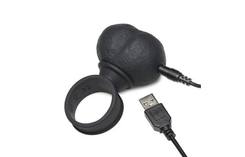 Cock Ring with Vibrating Balls | 4 Speeds & Remote Control