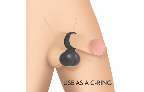 Cockring Met Vibrerende Ballen | 4 Snelheden & Afstandsbediening