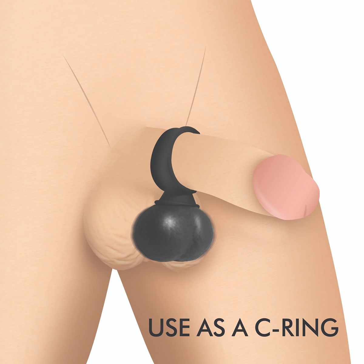 Cockring Met Vibrerende Ballen