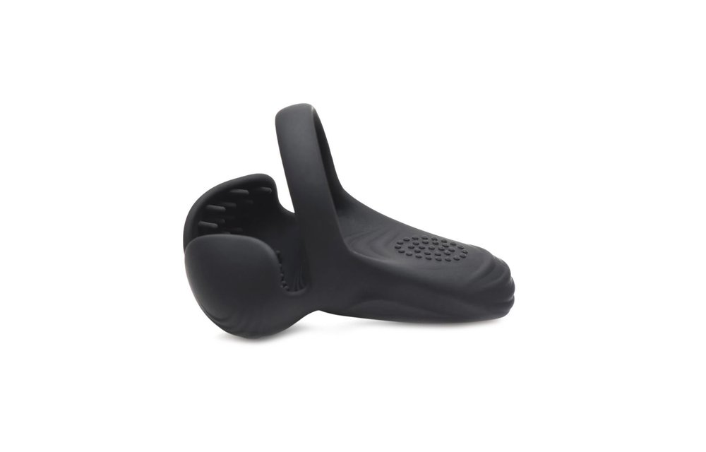 Cock Ring With Taint Stim With Remote