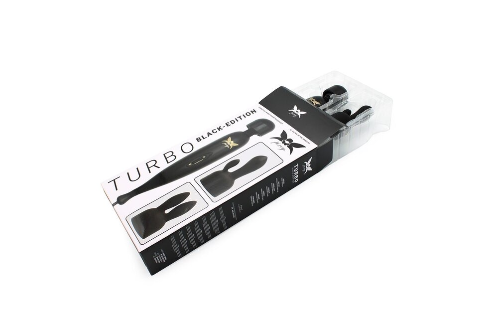 Pixey Turbo Black Edition – Most powerful vibrator with 2 attachments