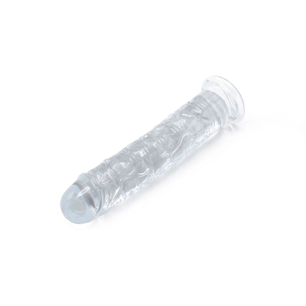 Dildo Transparent With Suction Cup 16 x 3 cm