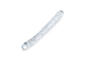Dubbele Dildo Transparant 31.5 x 4 cm
