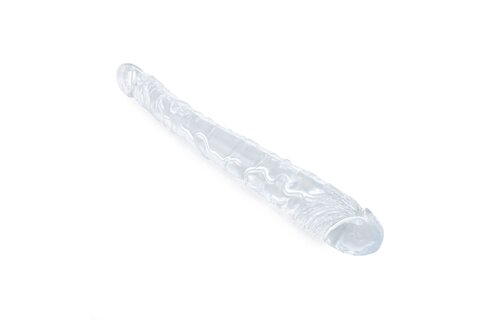 Dubbele Dildo Transparant 31.5 x 4 cm