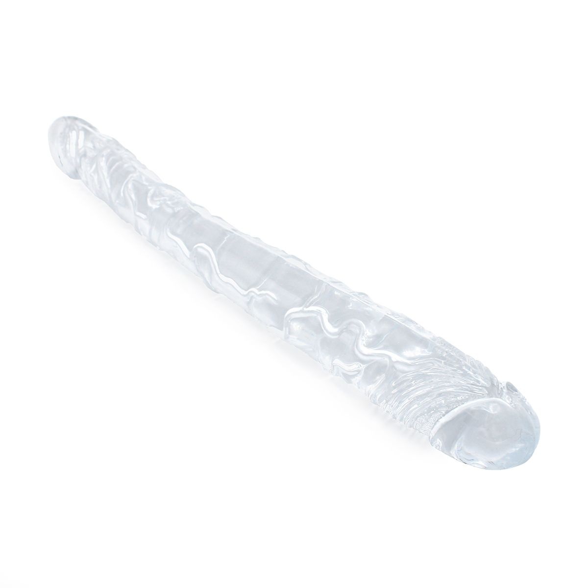 Doppel-Dildo Transparent 31,5 x 4 cm