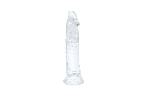 Dildo Transparant 21,5 cm met Zuignap | Kiotos COX TPE