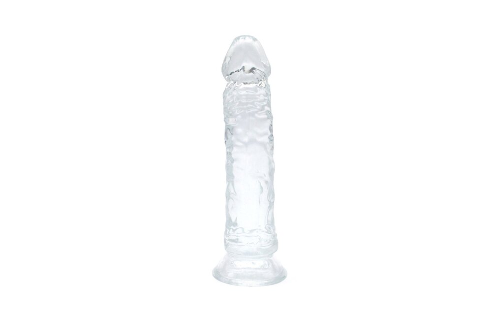Dildo Transparent Mit Saugnapf 21.5 x 4 cm