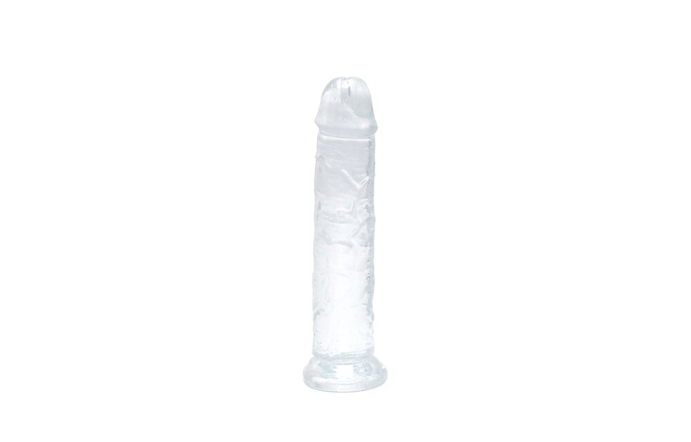 Dildo Transparant Met Zuignap 19 x 4 cm