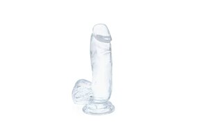 Dildo Transparant Met Zuignap 15.5 x 3.5 cm