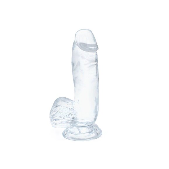 Dildo Transparant 15,5 cm met Zuignap – Realistisch & Veilig