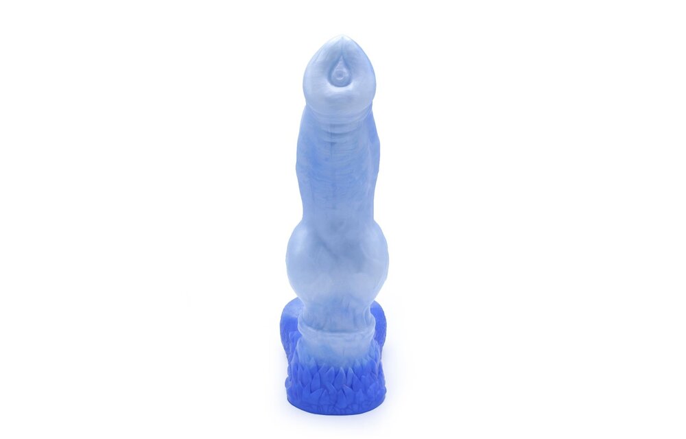 Monstar Ice Blue XL 33 cm Dildo - XXL Silicone Dildo