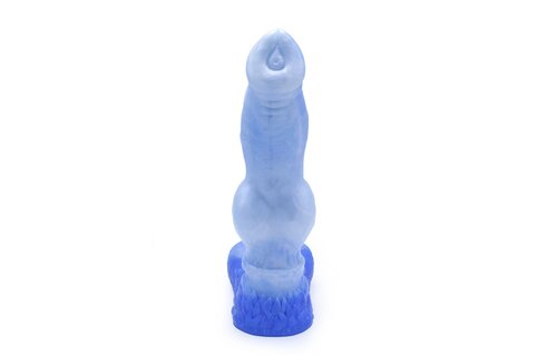 Monstar Ice Blue XL 33 cm Dildo - XXL Silicone Dildo