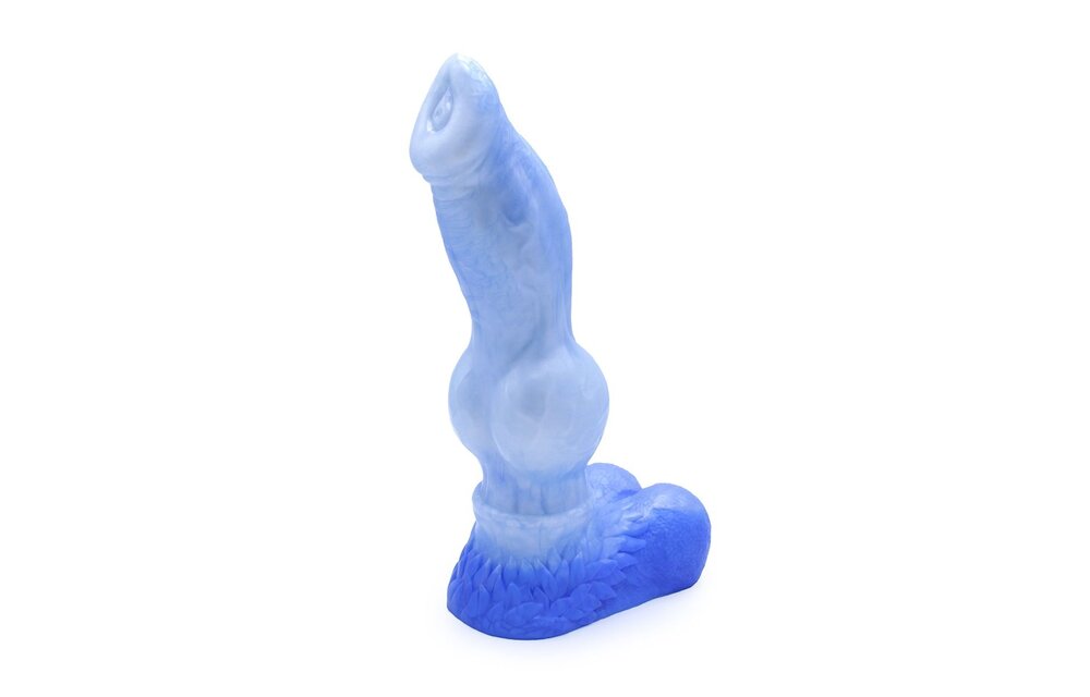Monstar Ice Blue XL 33 cm Dildo - XXL Silicone Dildo