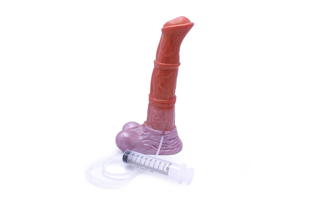Dildo Monstar Squirting Beast XL 35 cm – XL-Silikon-Squirt