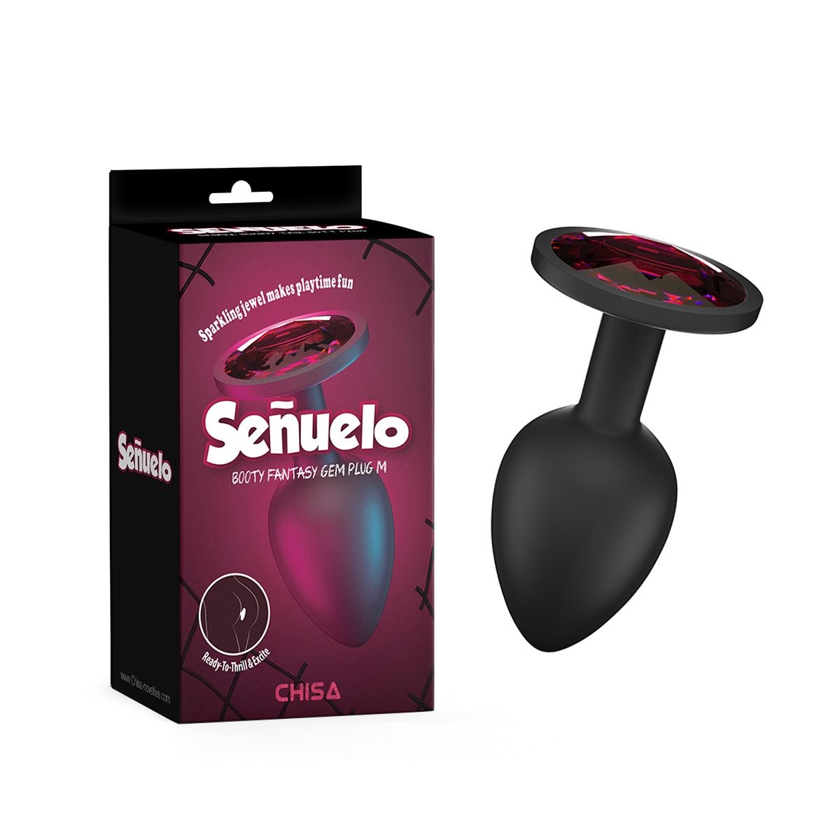 Booty Fantasy Gem Buttplug 7-9,5 cm – Stilvoll & bequem