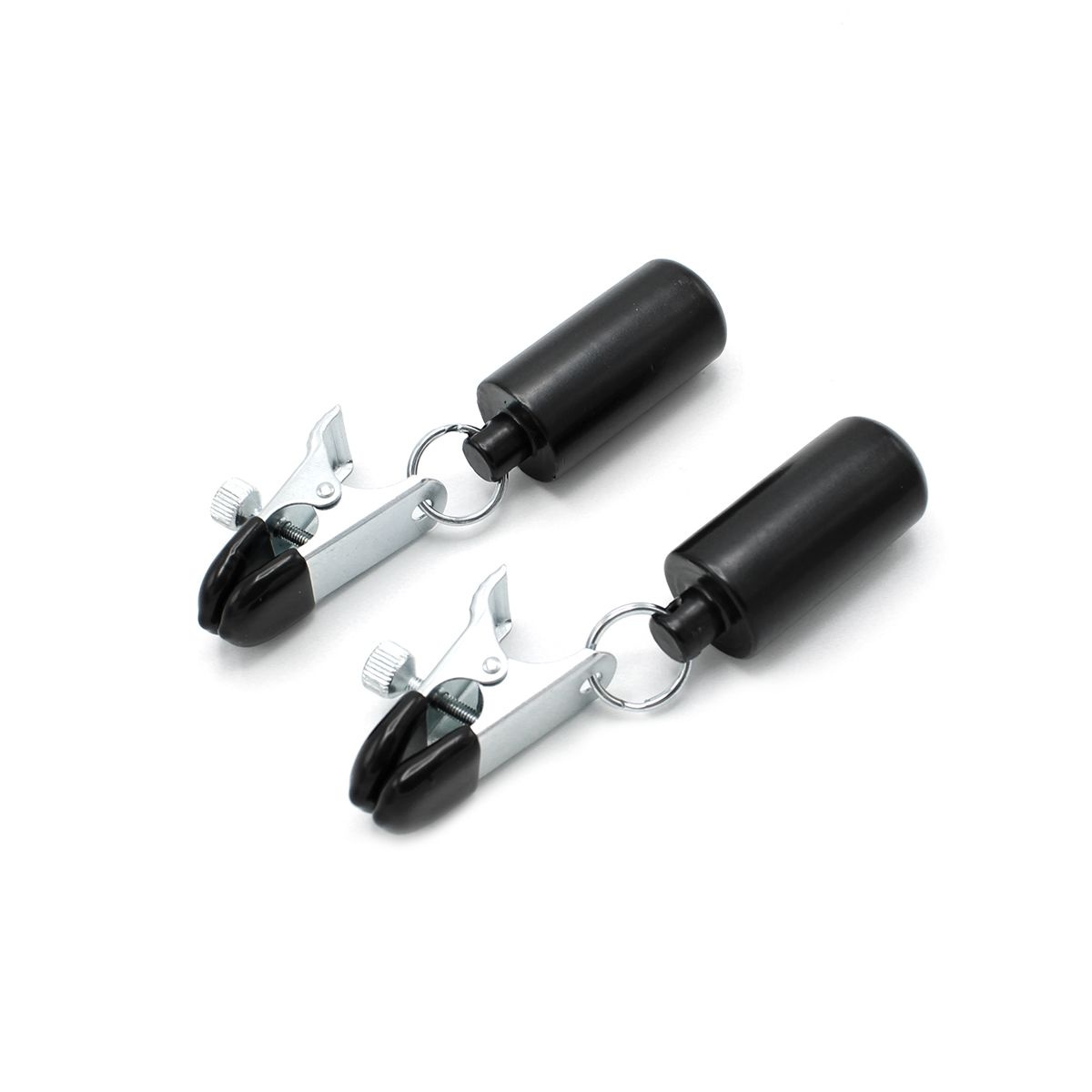 Adjustable Nipple Clamps with 2x100g Weights – Intense Pleasure