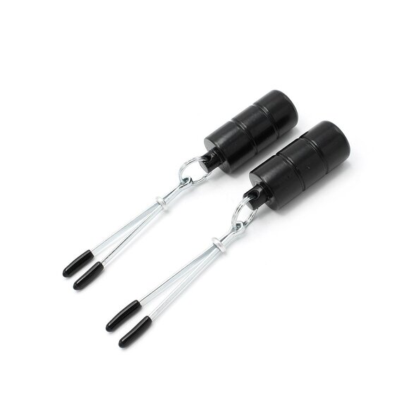 Nipple Clamps Weighted with 2 x 100g Weights | Intense Pleasure